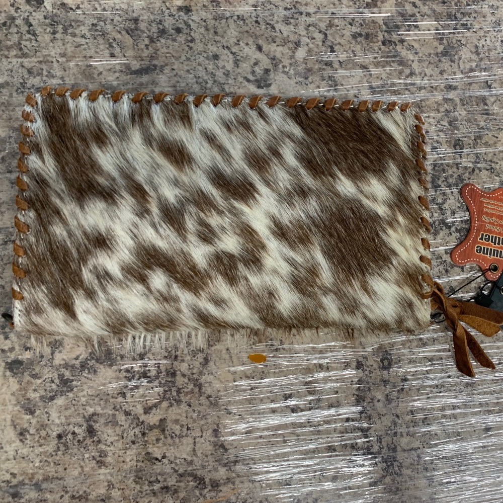 Cowhide Clutch